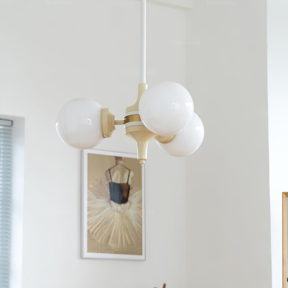 Grham luxe kroonluchter van glas