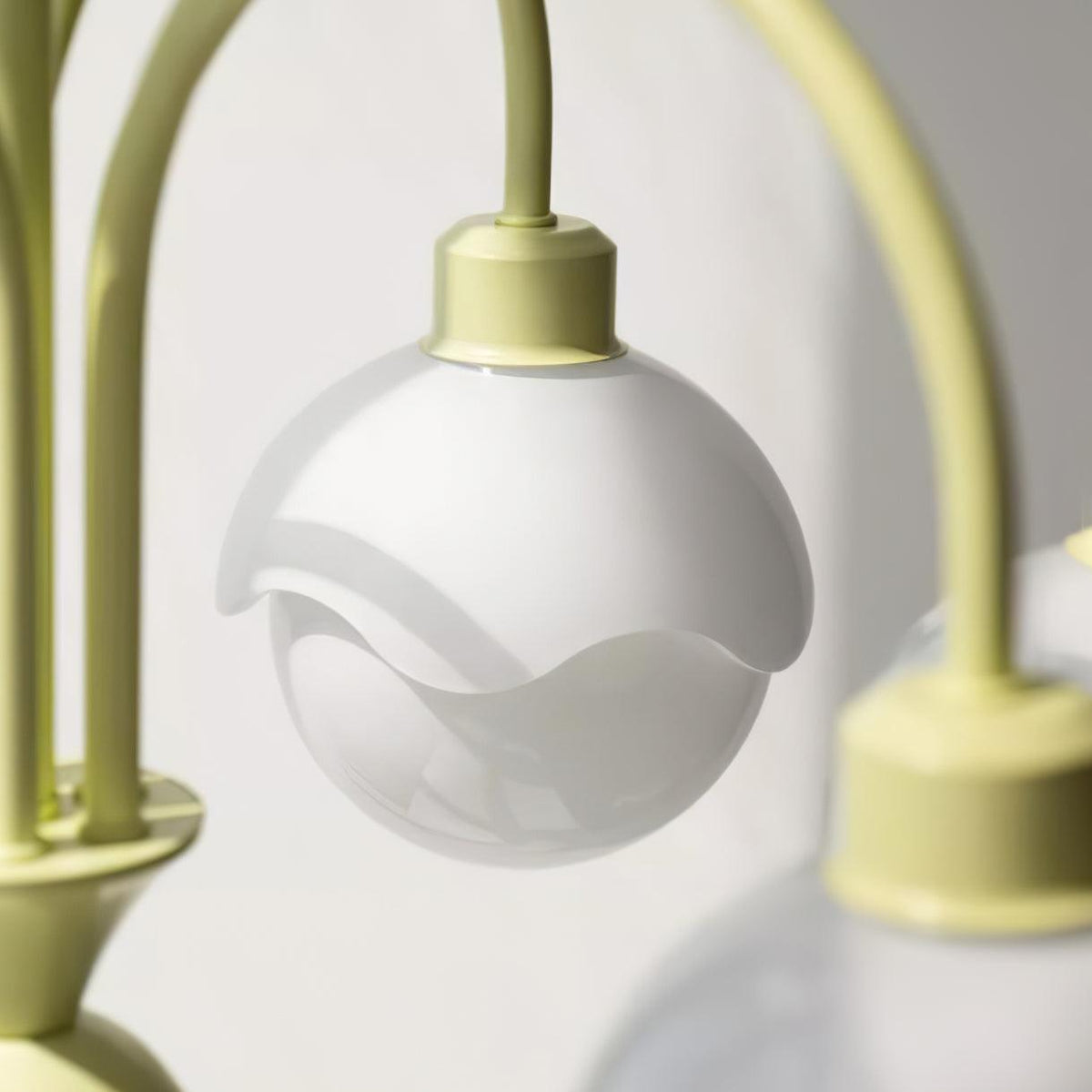 Sorivora Kroonluchter Creamy Lychee Matcha Groen Arm