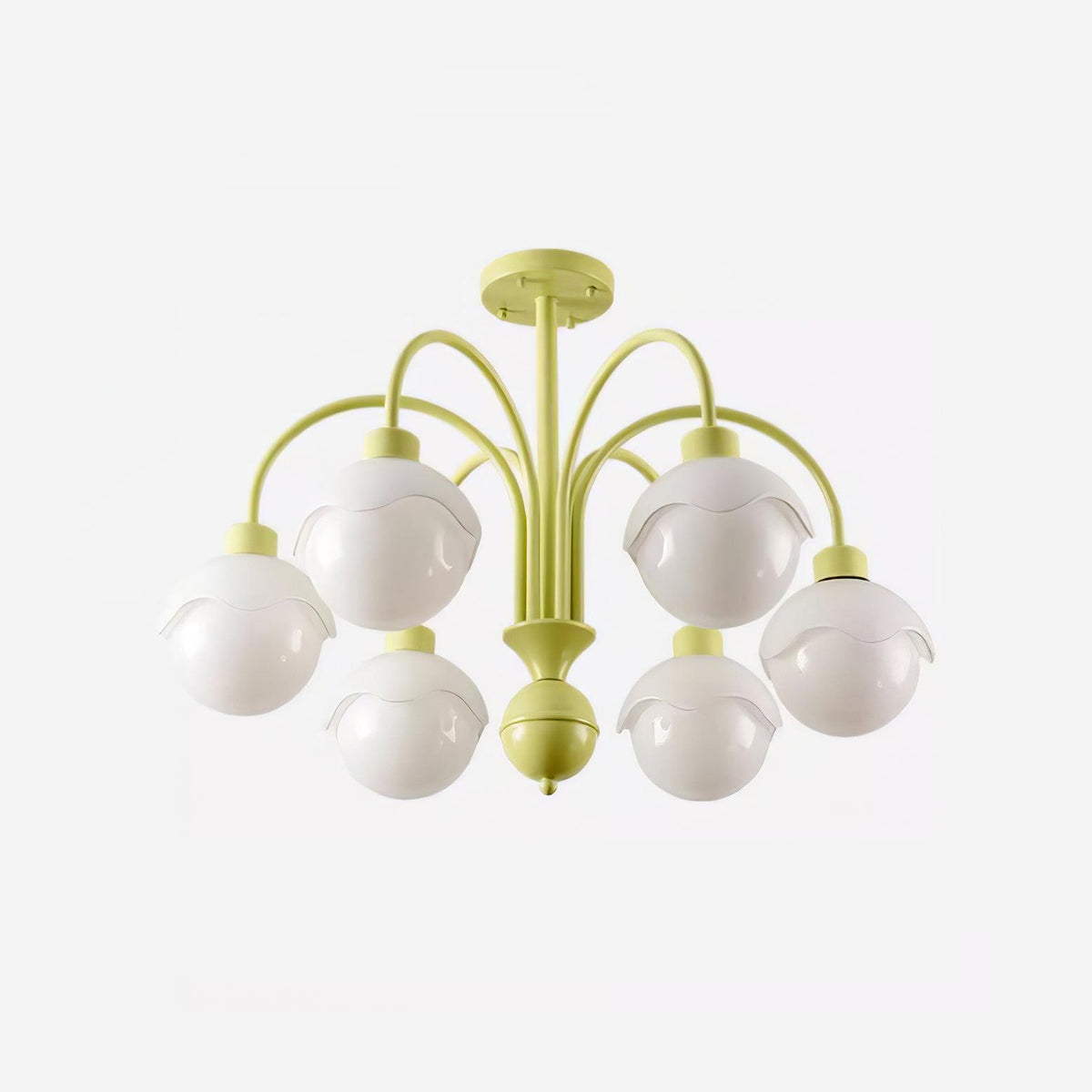 Sorivora Kroonluchter Creamy Lychee Matcha Groen Arm