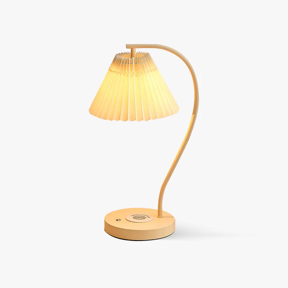 Evlaeus minimalistisch tafellamp van hout