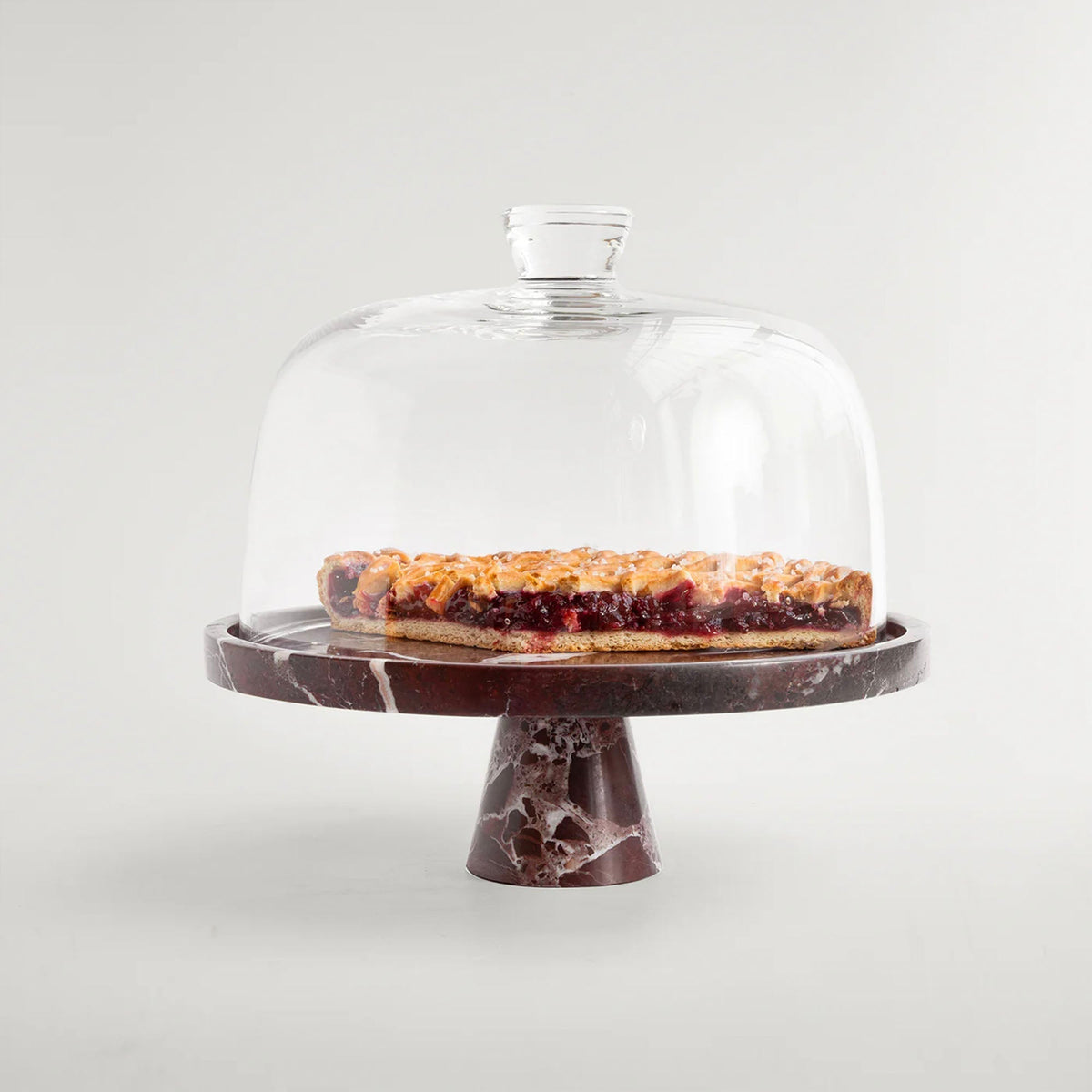 Tesk Marquina Marmeren Pedestal Tray