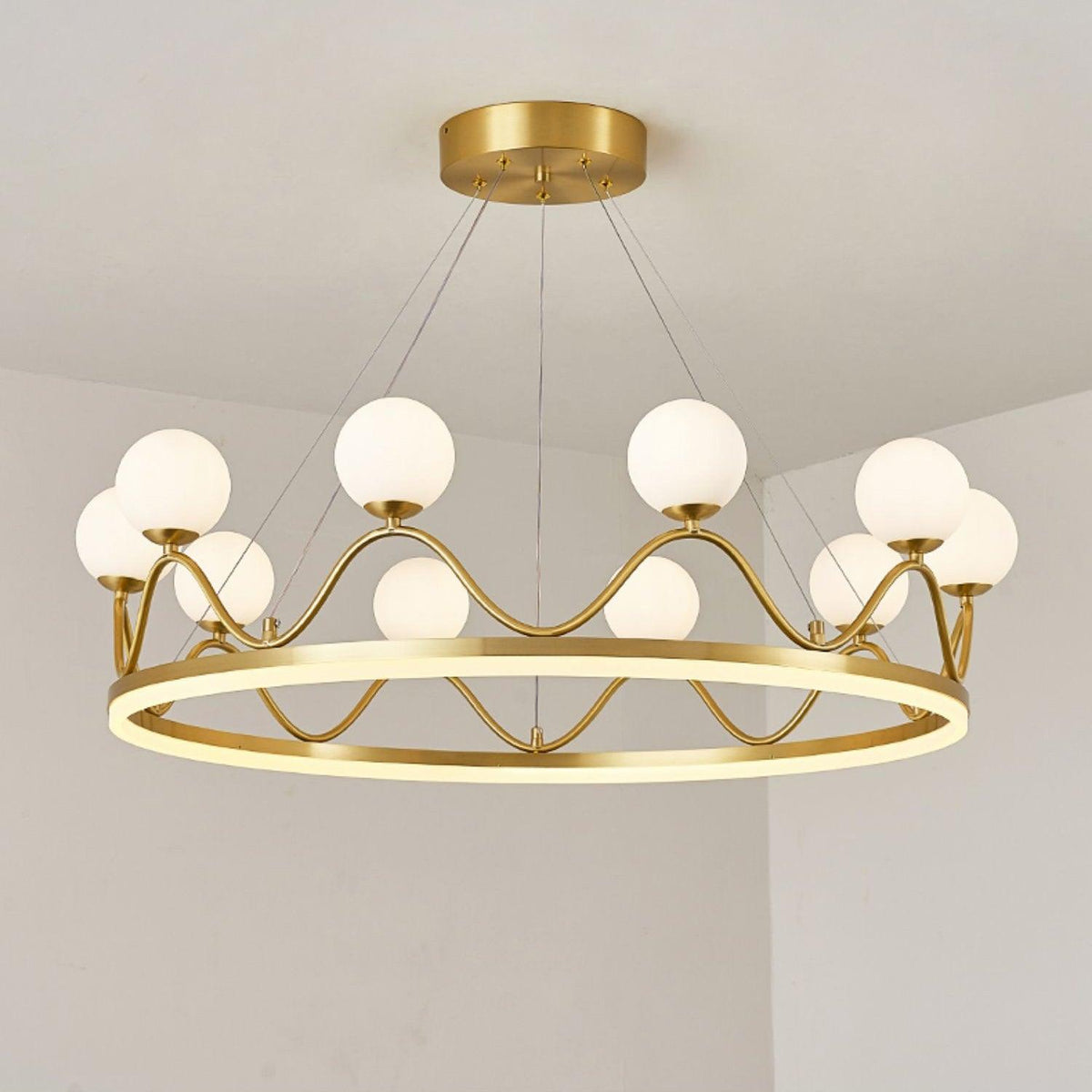 Lioriora luxe glas kroonluchter
