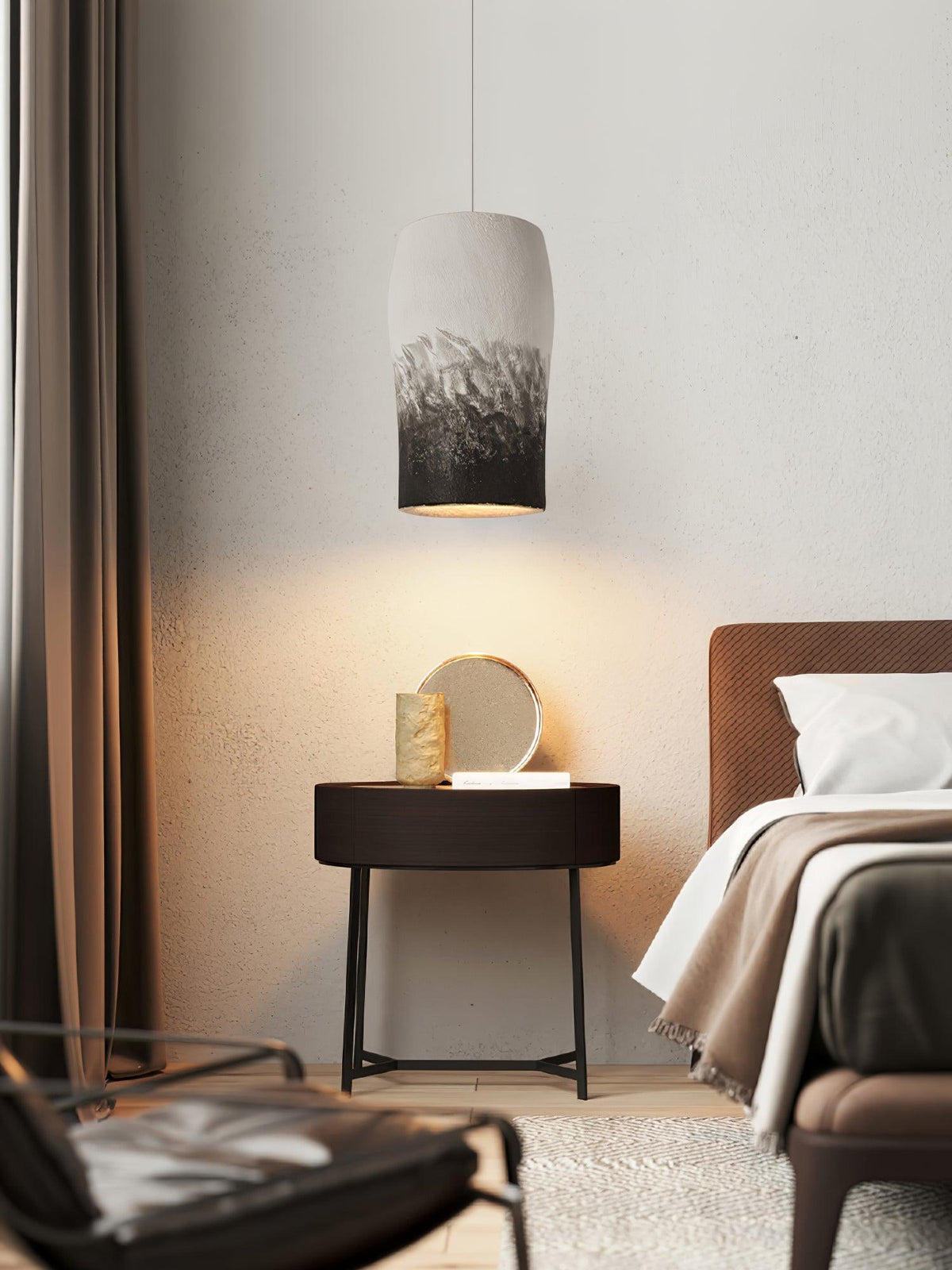Ceraeion Moderne minimalistische hanglamp met dunne korst