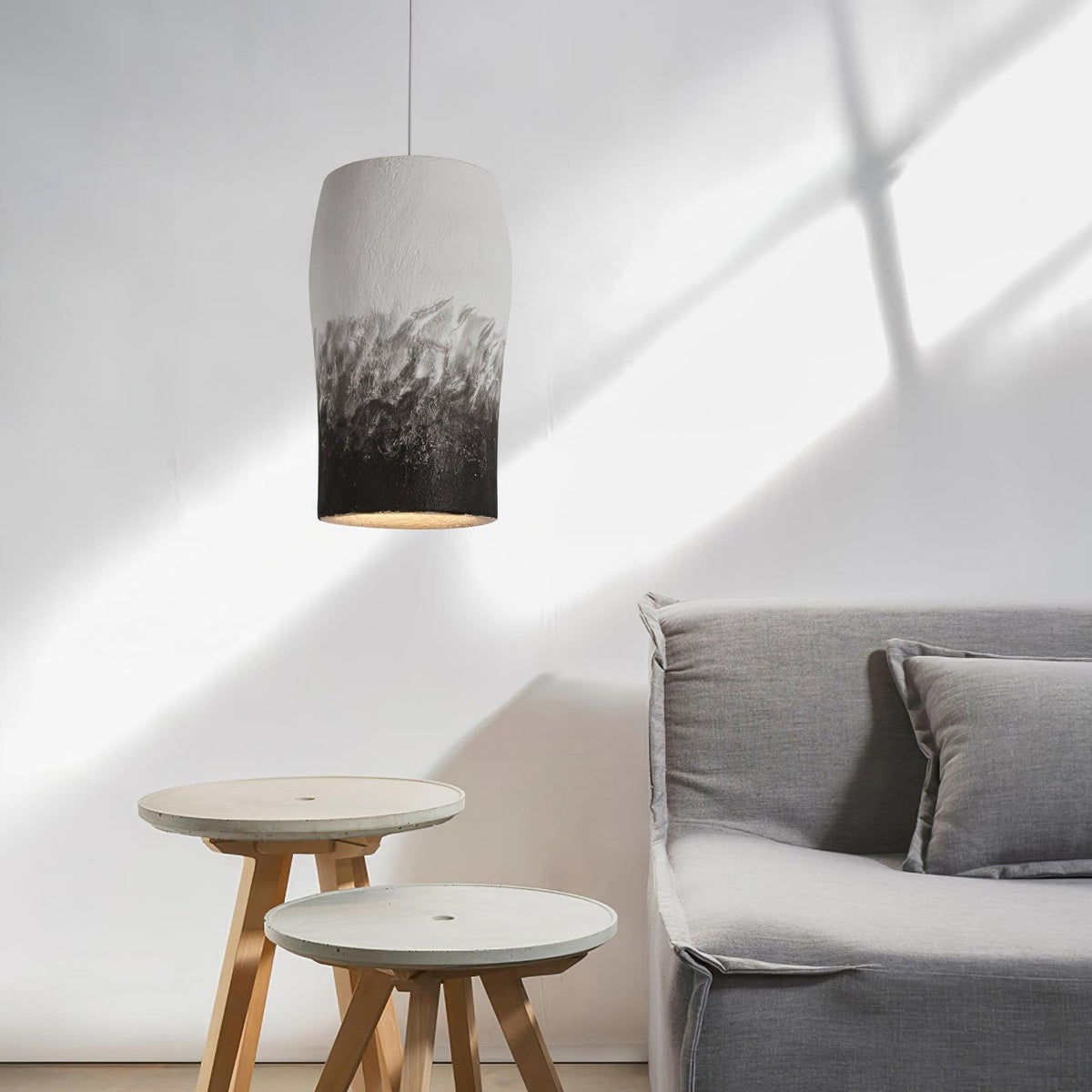 Ceraeion Moderne minimalistische hanglamp met dunne korst