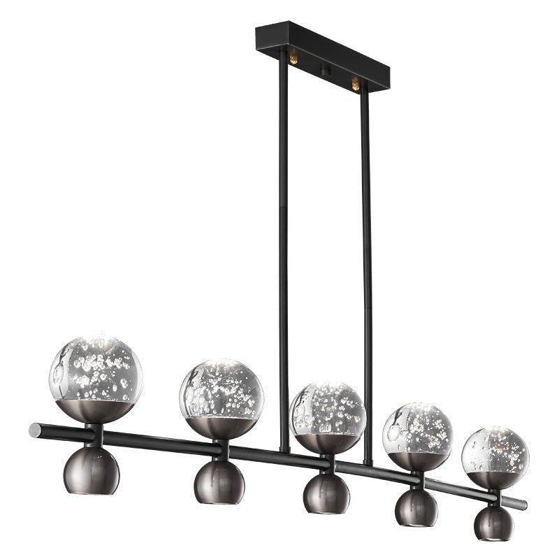 Lumiryn Orbital glas bollen Kroonluchter