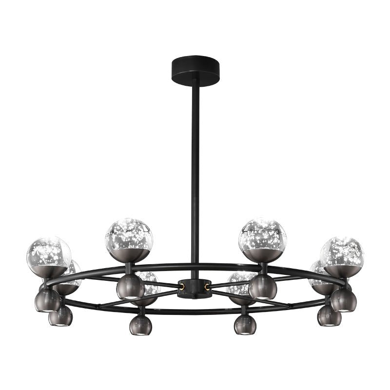 Lumiryn Orbital glas bollen Kroonluchter