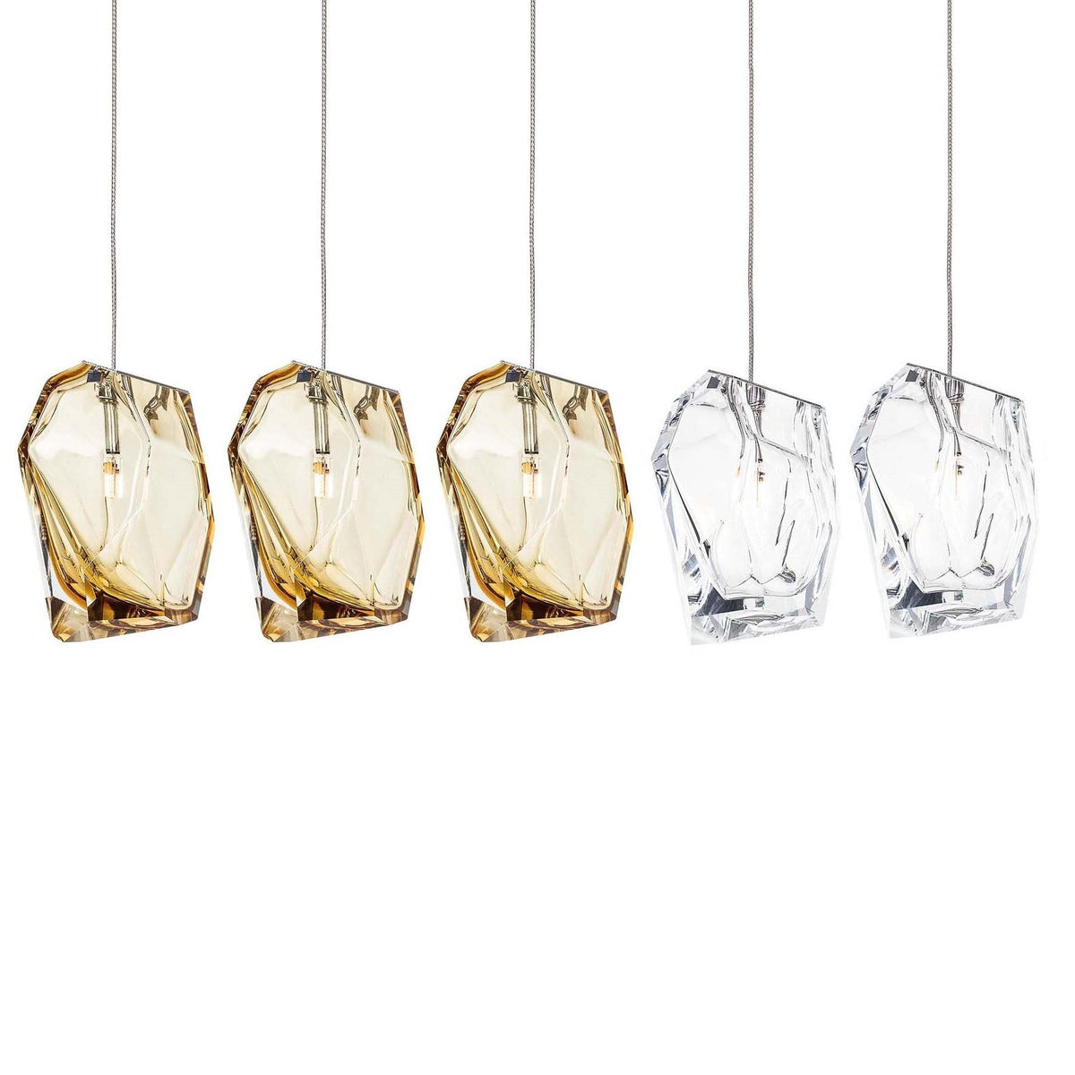 Crag kristal Rock Cluster hanglamp