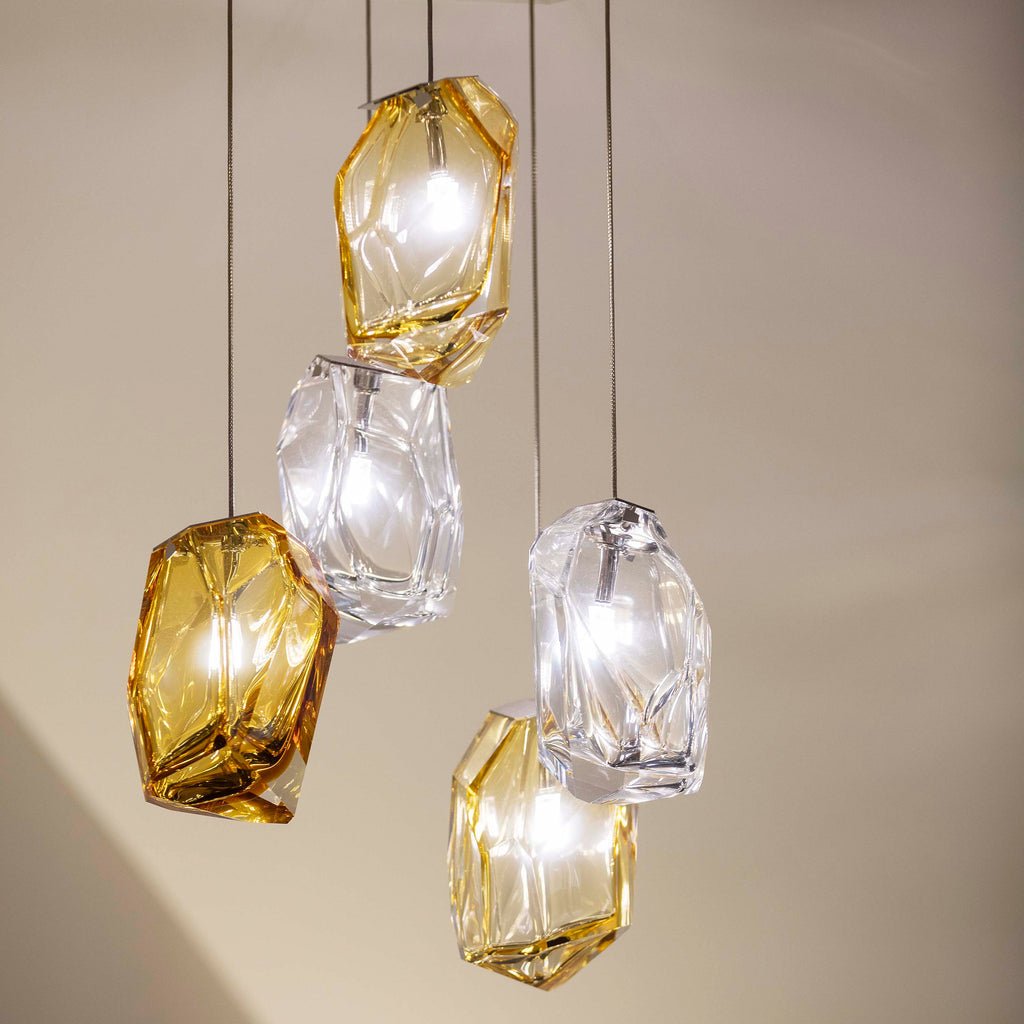 Crag kristal Rock Cluster hanglamp