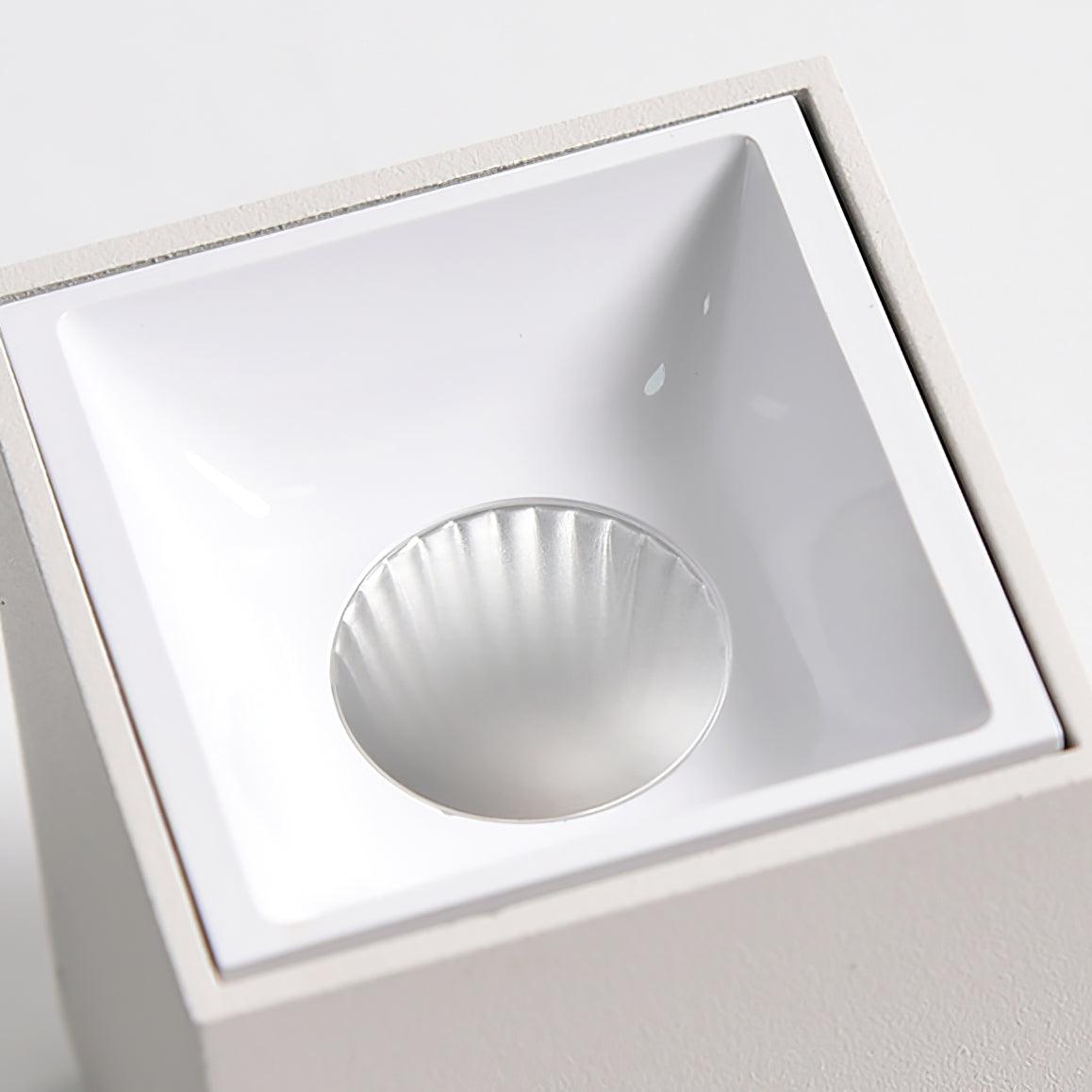 Orelaniella plafondlamp vierkant zwart spotlight