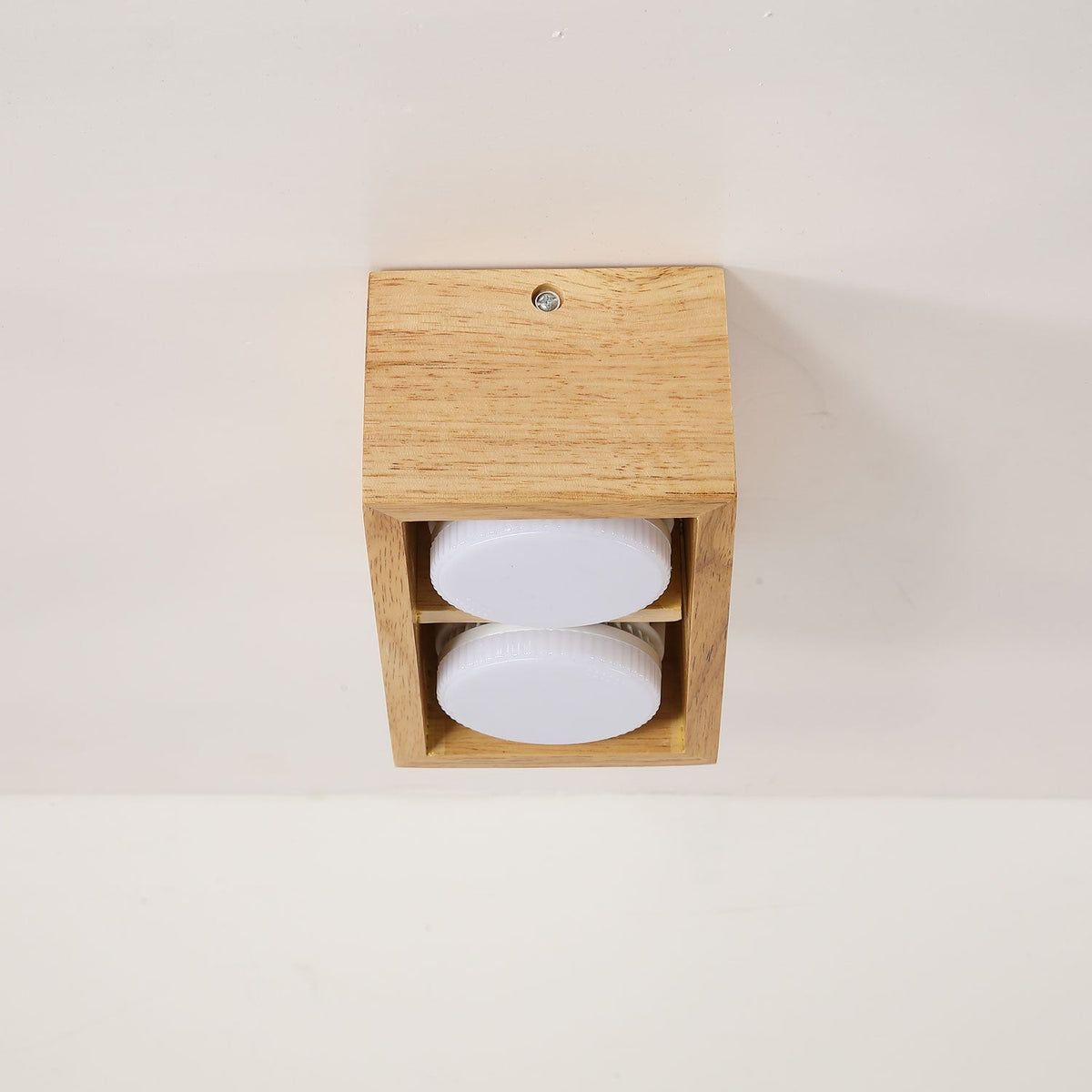 Eliza Minimalistisch Hout Plafondlamp