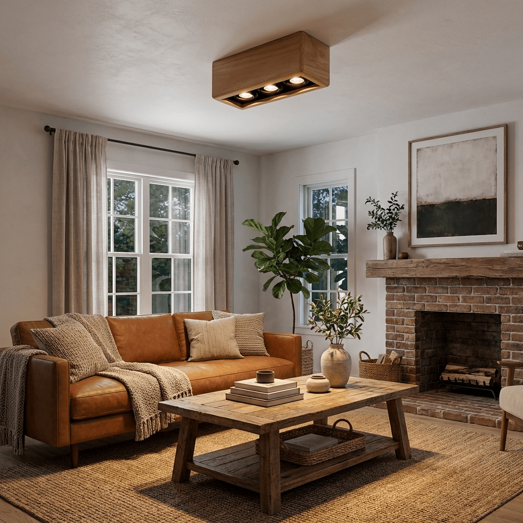 Cubora Houten Plafondspot