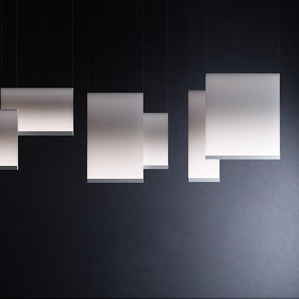Emlin minimalistisch hanglamp met stoffen kap