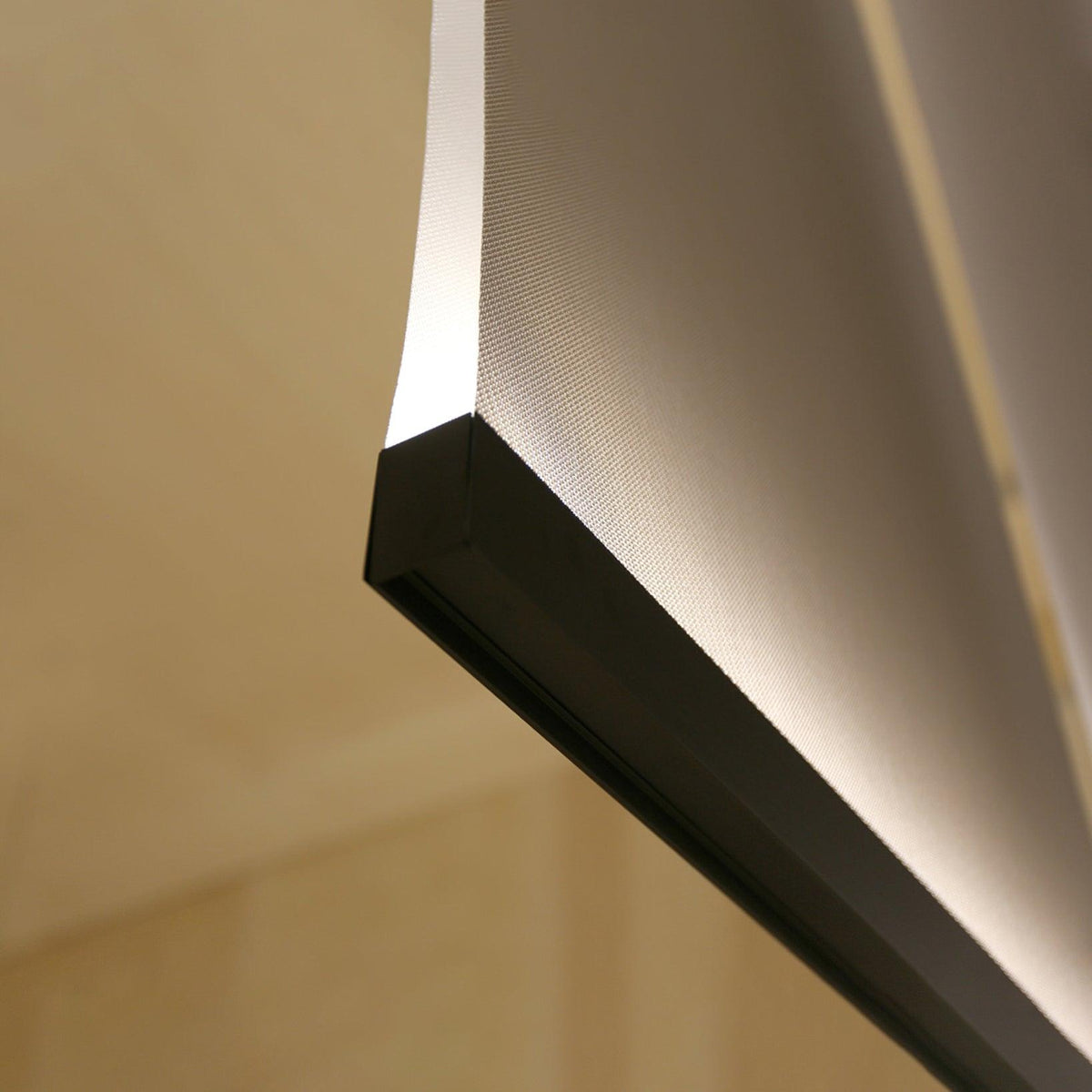 Emlin minimalistisch hanglamp met stoffen kap