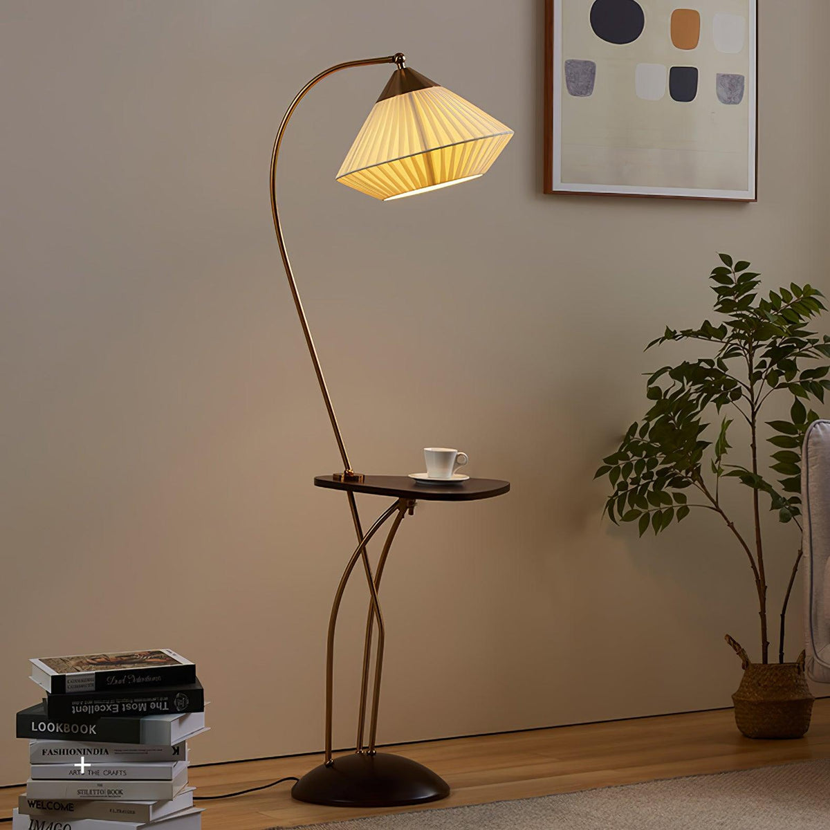 Raviq Vintage vloerlamp van Stoffen