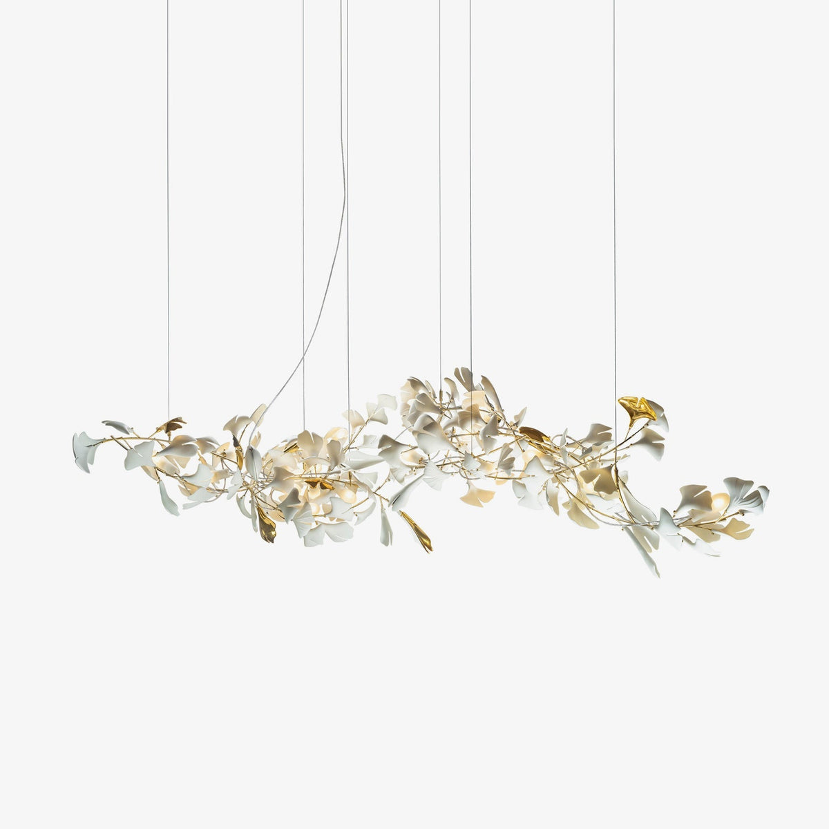 Eurzoris Gingko Leaf Kroonluchter