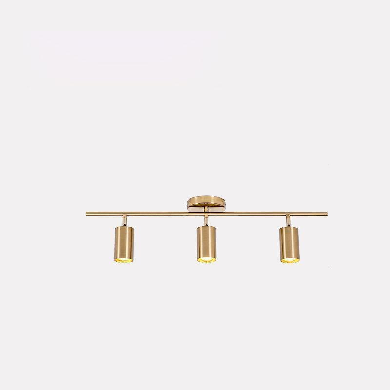 Ezveno moderne minimalistische plafondlamp van messing