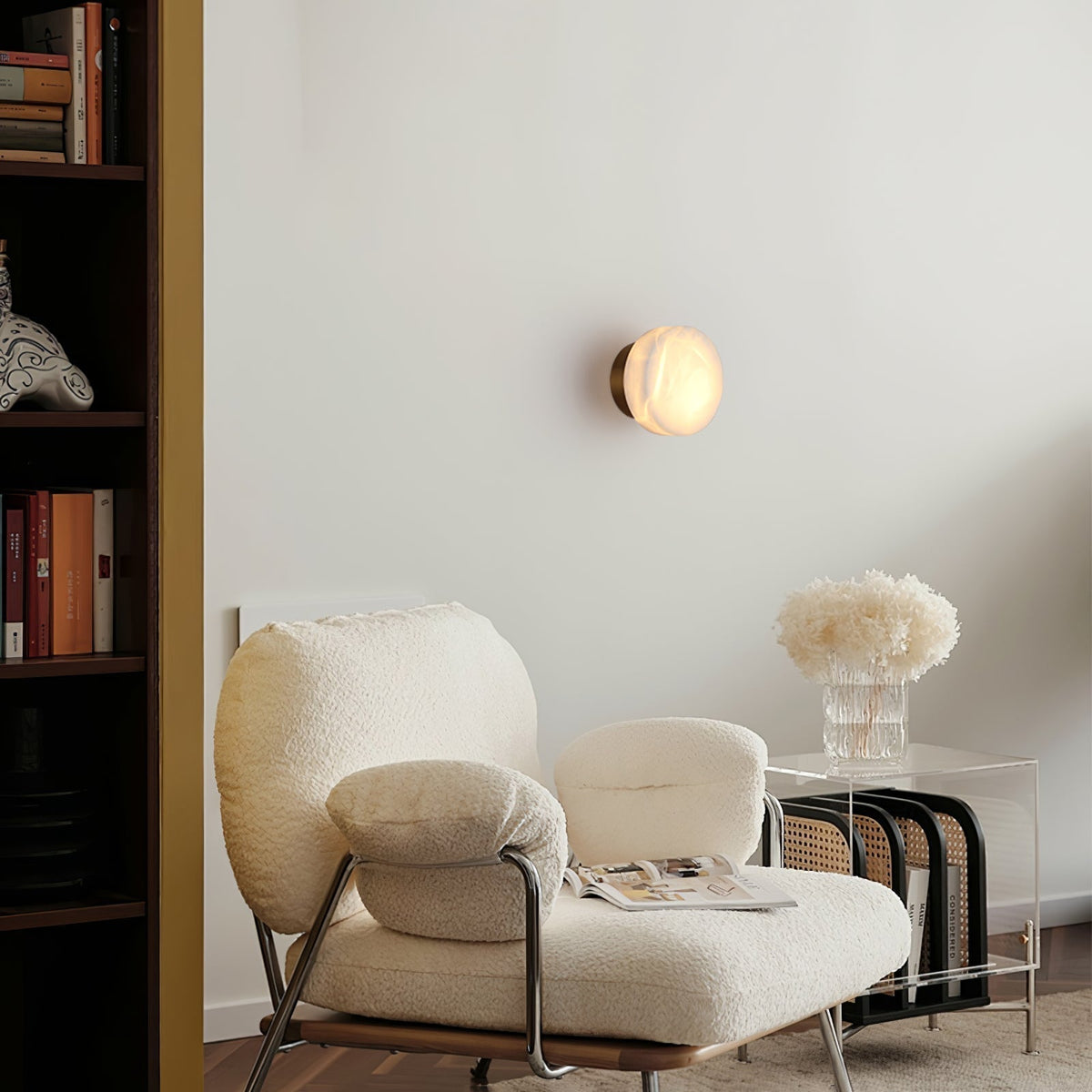 Eiraelia albasten wandlamp