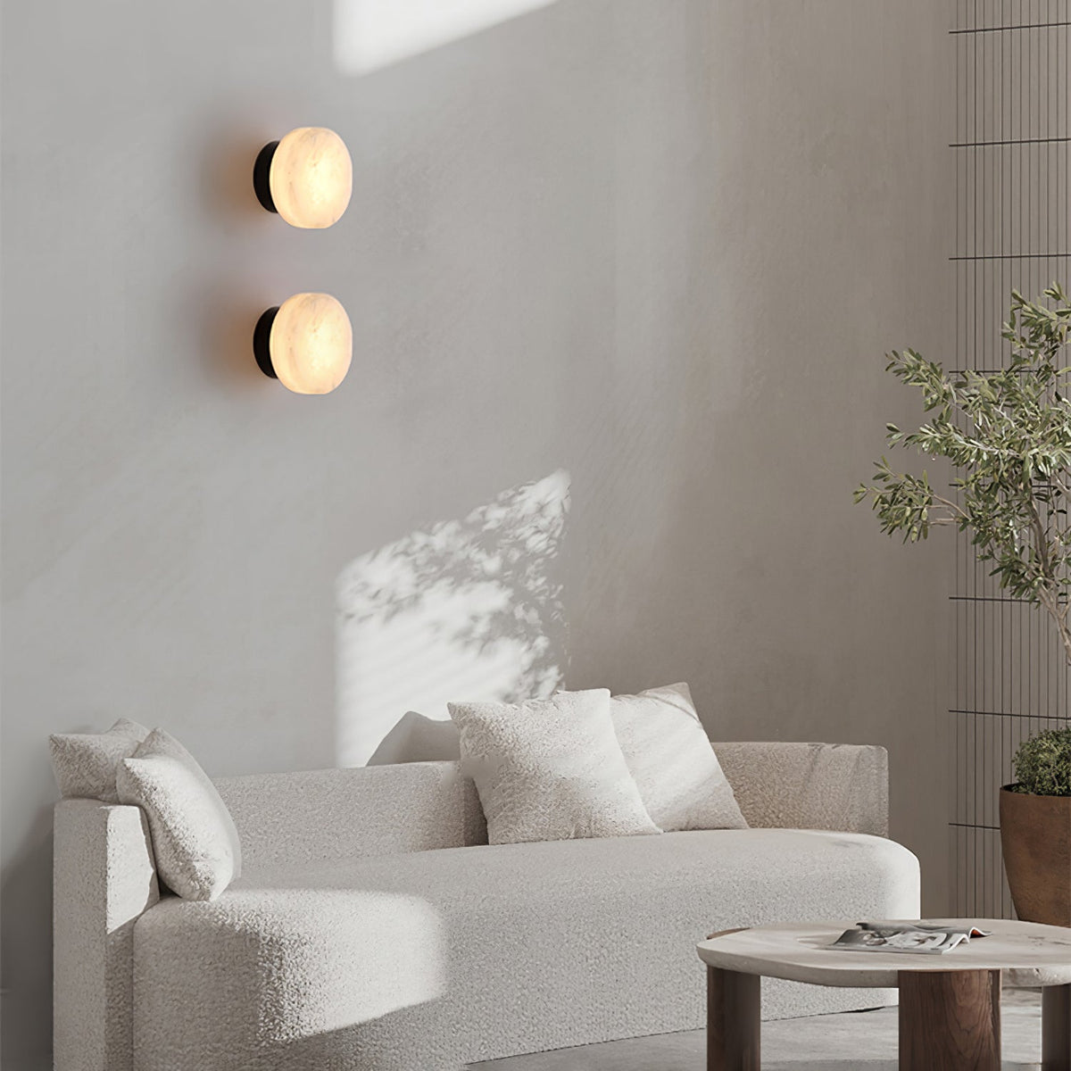 Eiraelia albasten wandlamp