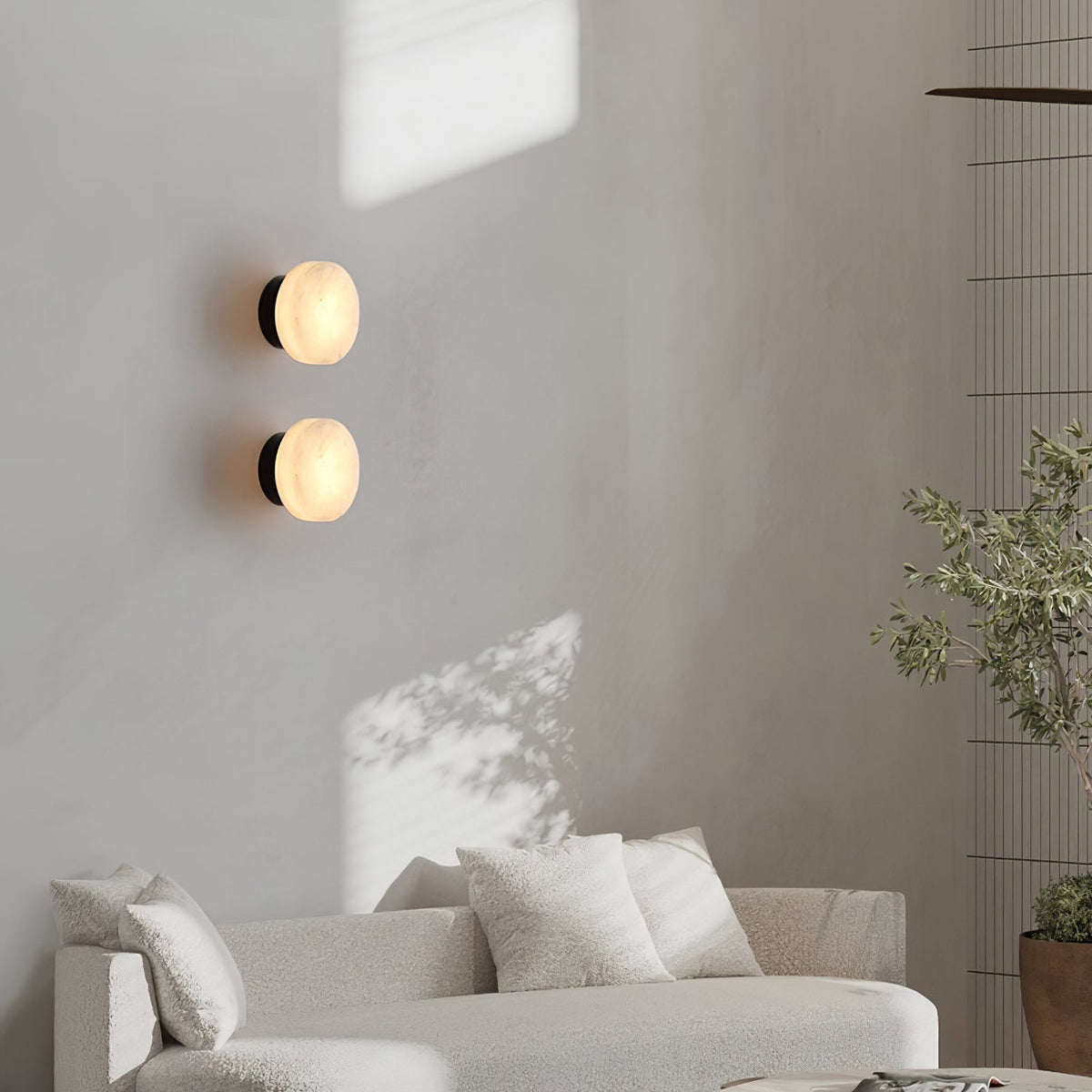 Eiraelia albasten wandlamp