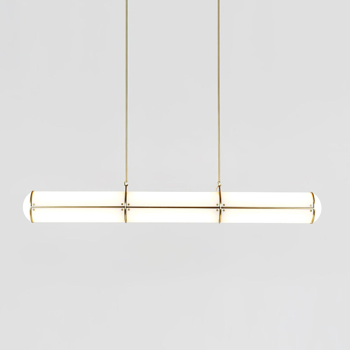 Rivenette hanglamp cilindrisch eindeloos voor eetkamer