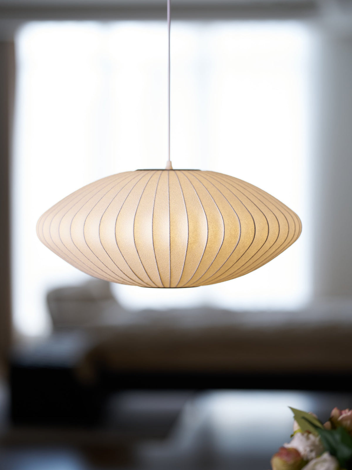 Nebula Bubble Mulberry Silk hanglamp