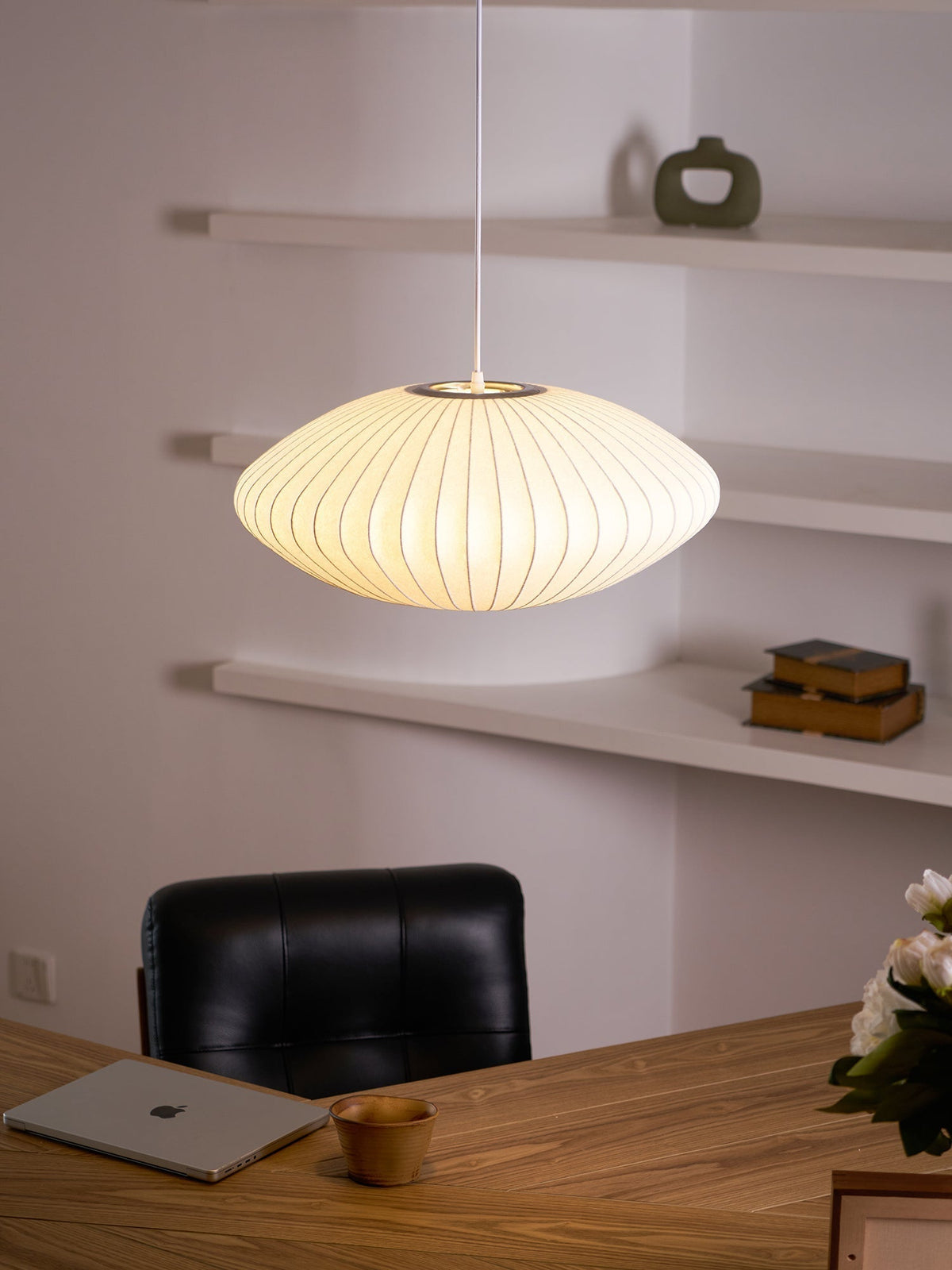 Nebula Bubble Mulberry Silk hanglamp