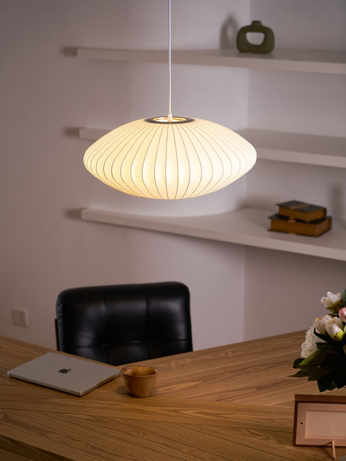 Nebula Bubble Mulberry Silk hanglamp