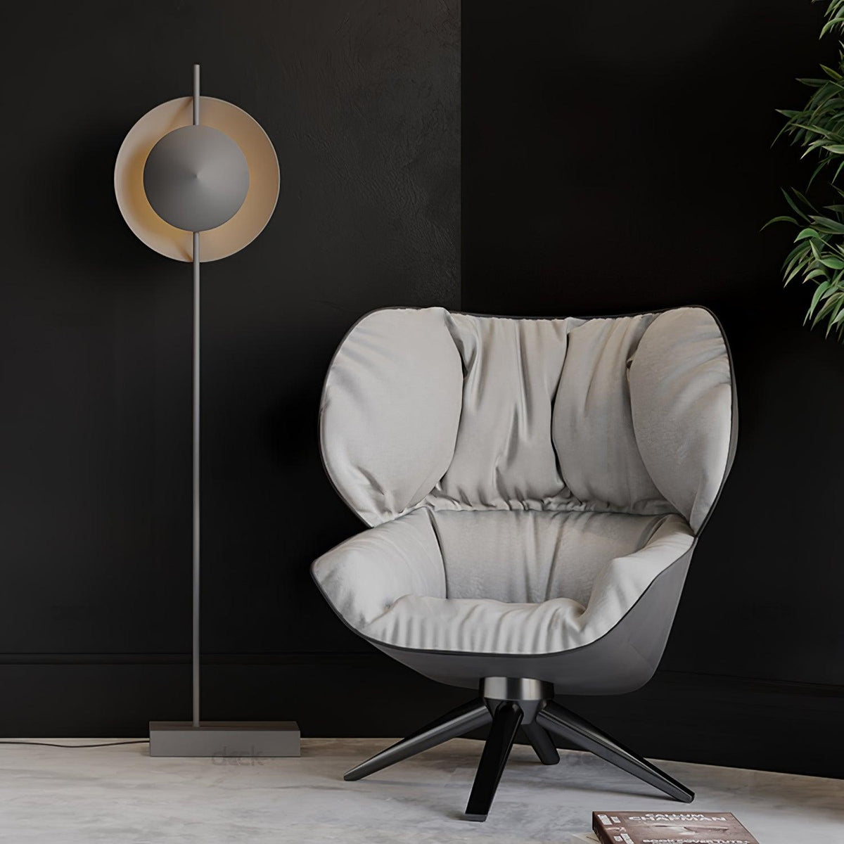 Circalla vloerlamp met dubbele toon
