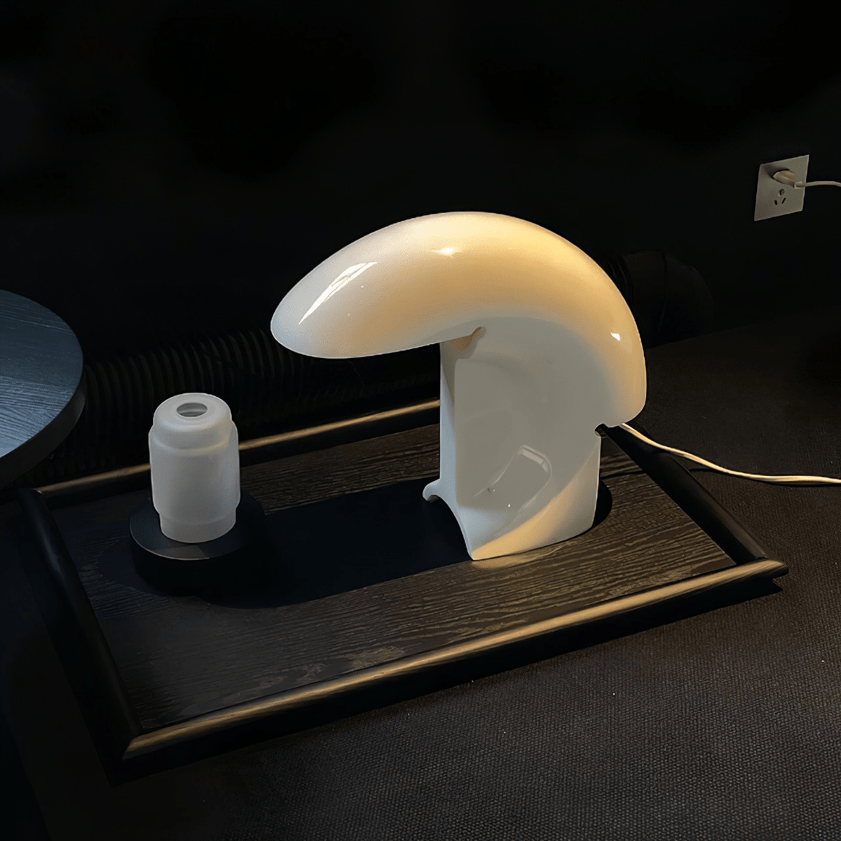 Emmy Moderne tafellamp van marmer