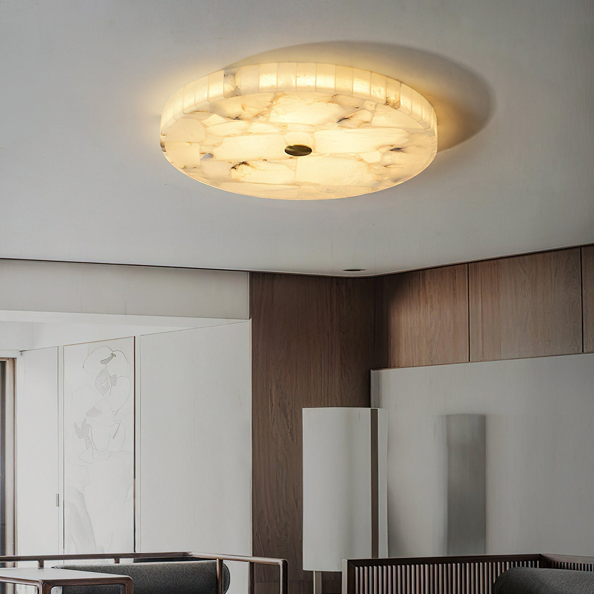 Maelle vlakke plafondlamp