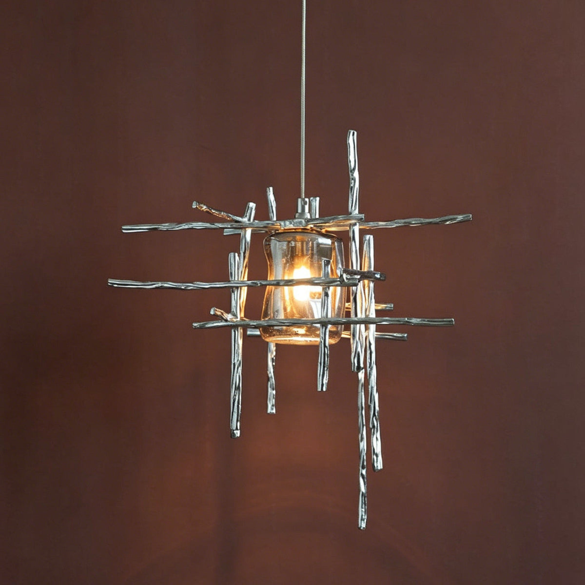 Xavier hanglamp met glas