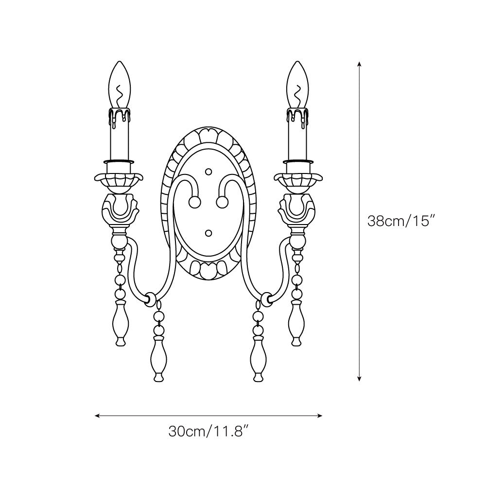 Terialaria wandlamp