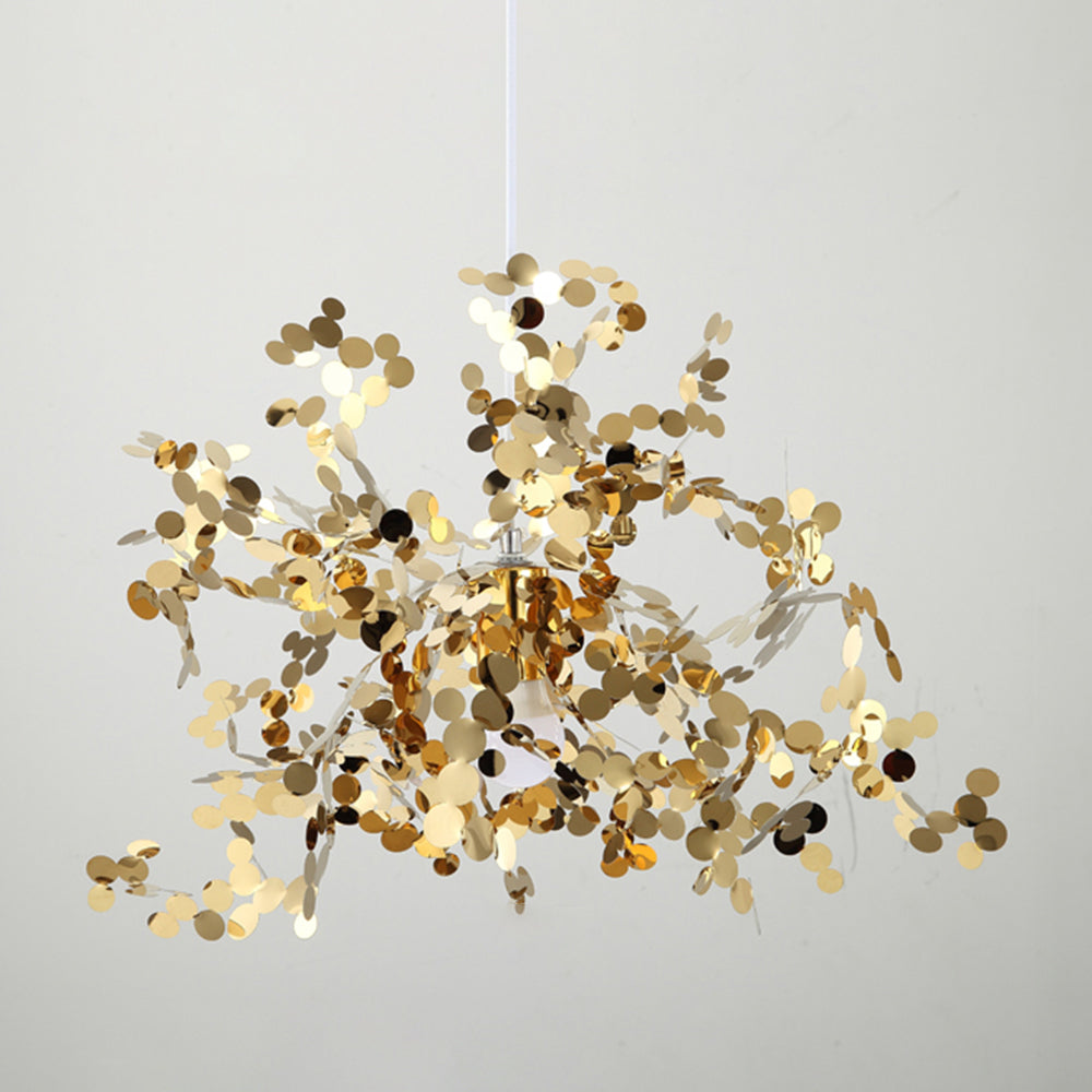 Olivia Design Vuurwerk LED Hanglamp Metaal Goud/Zilver Slaap/Woon/Eetkamer