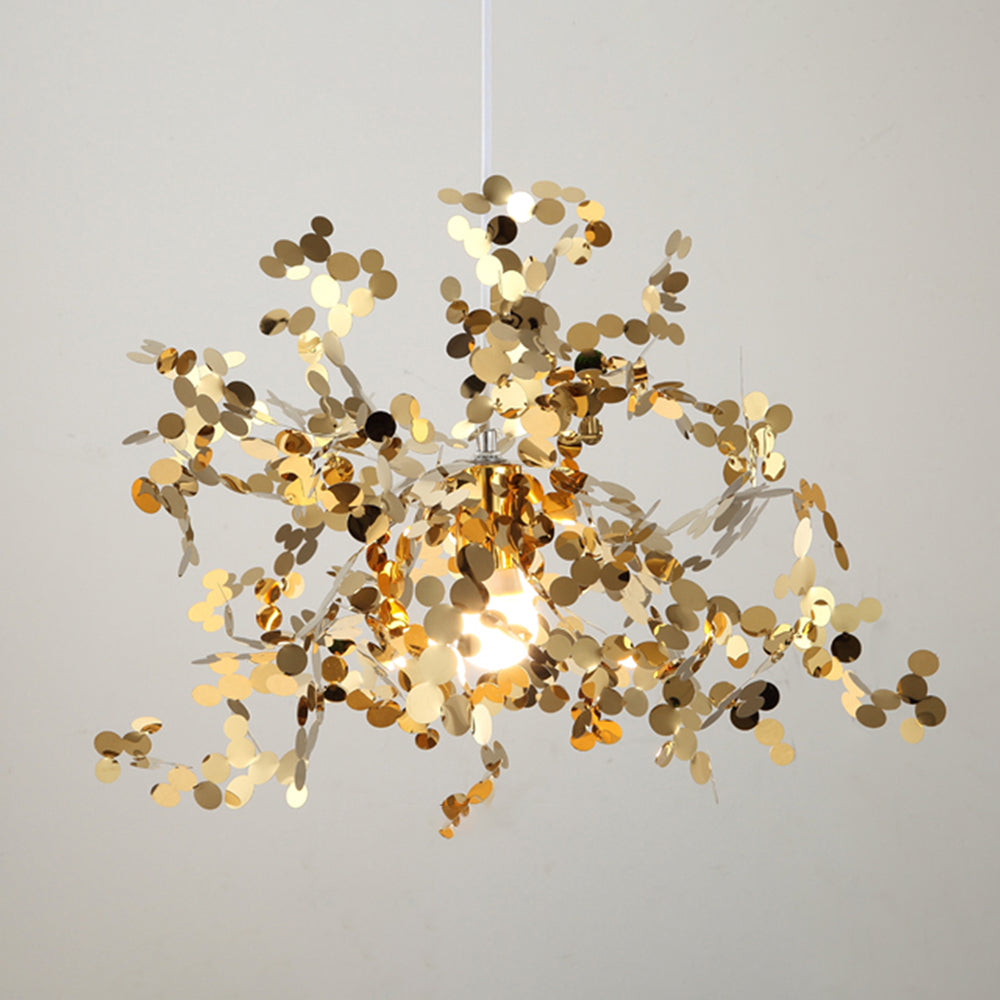 Olivia Design Vuurwerk LED Hanglamp Metaal Goud/Zilver Slaap/Woon/Eetkamer