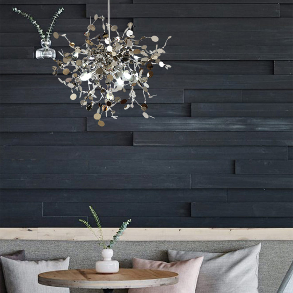 Olivia Design Vuurwerk LED Hanglamp Metaal Goud/Zilver Slaap/Woon/Eetkamer