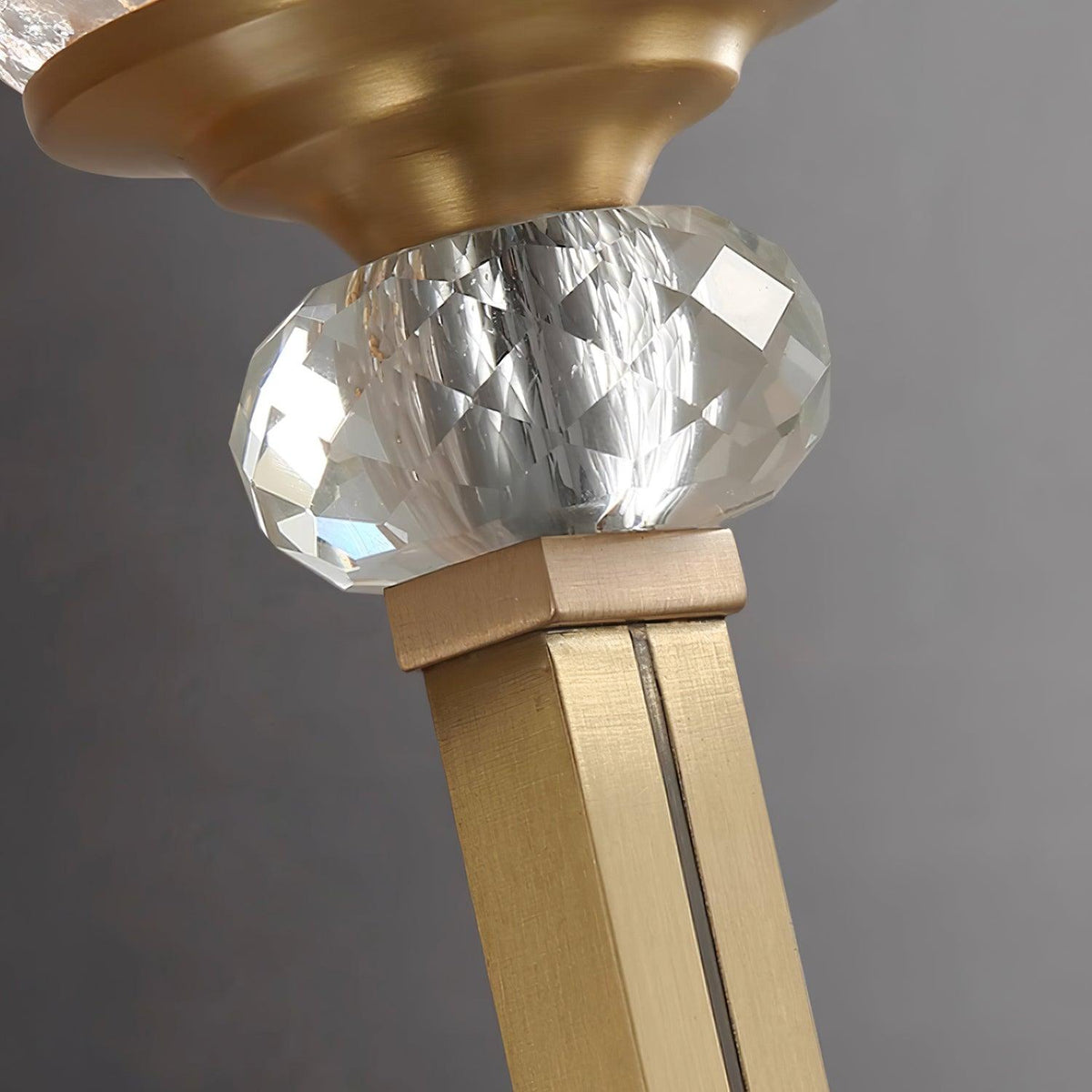 Elyisora wandlamp messing Kristal Elegante
