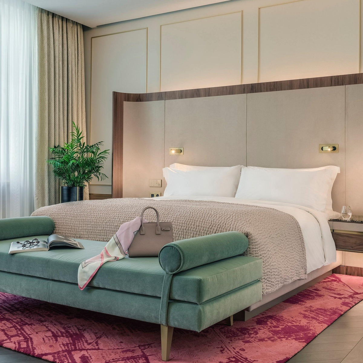 Lumisiella verstelbare moderne ledleeslamp voor naast het bed