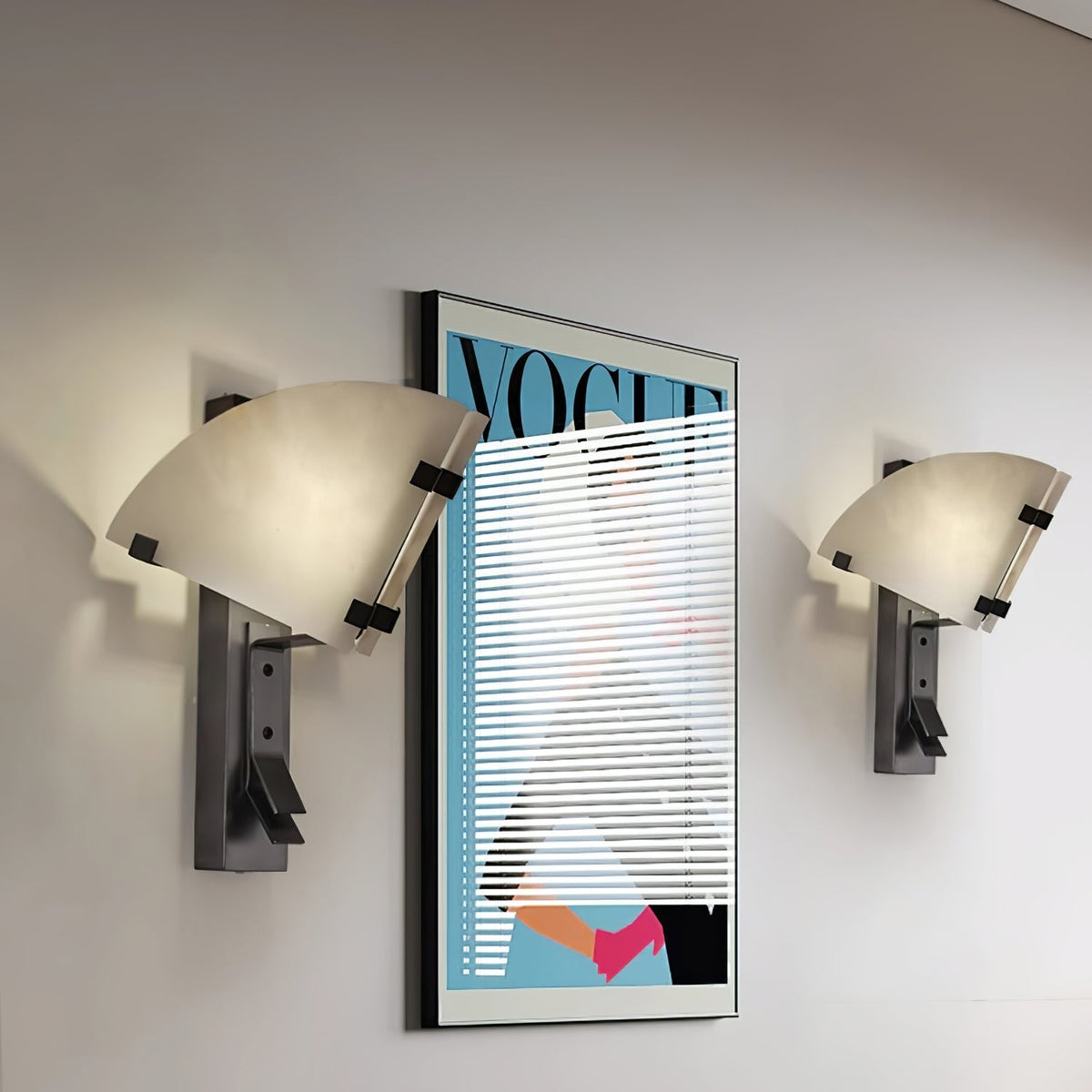 Selesta Moderne wandlamp van albast
