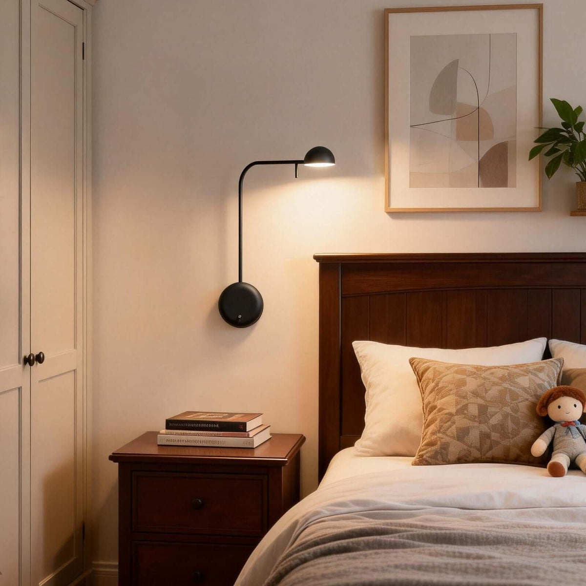 Disc Base koepelvormige wandlamp