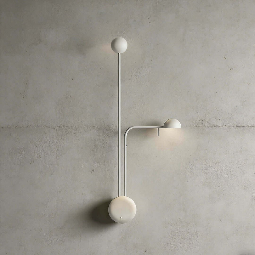 Disc Base koepelvormige wandlamp