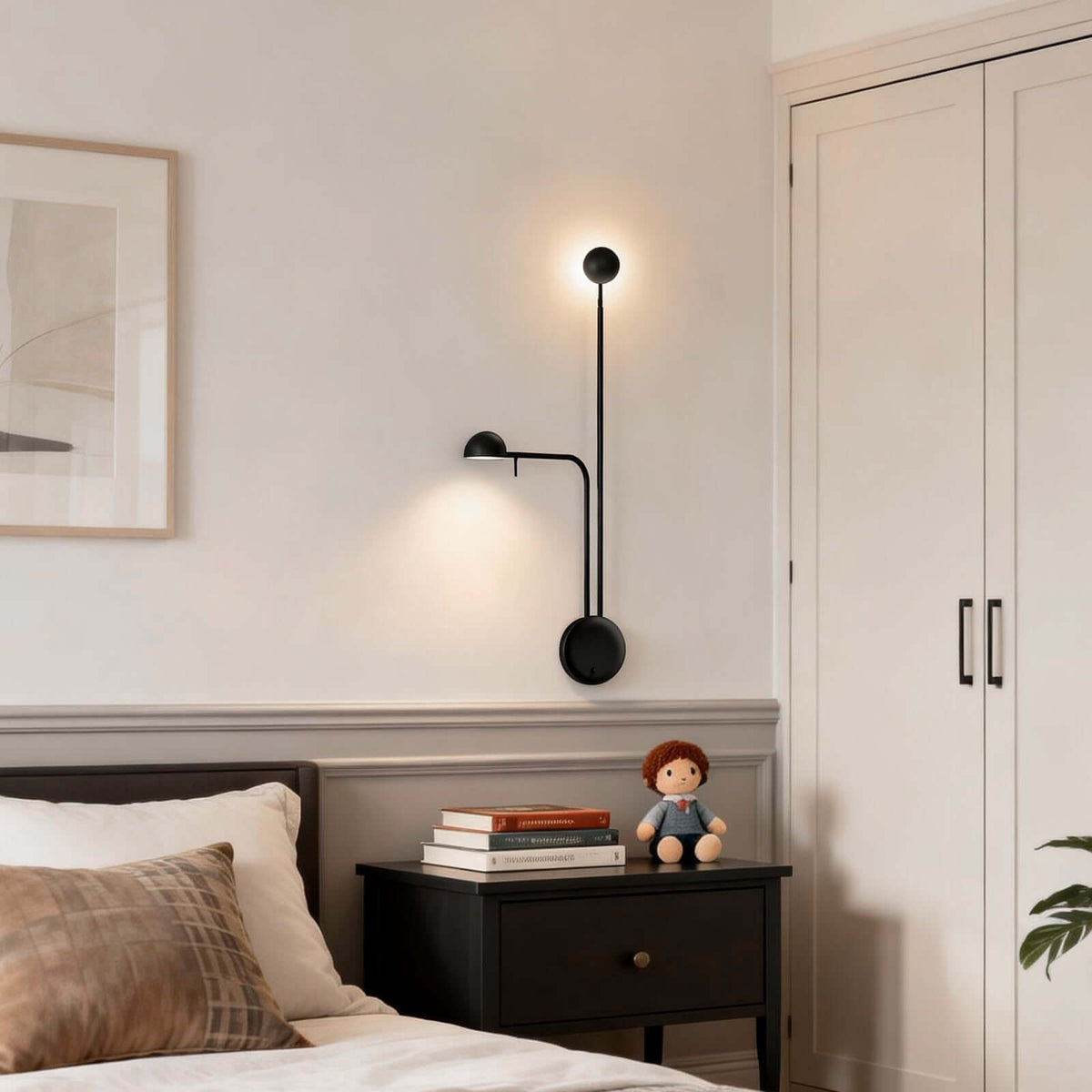 Disc Base koepelvormige wandlamp