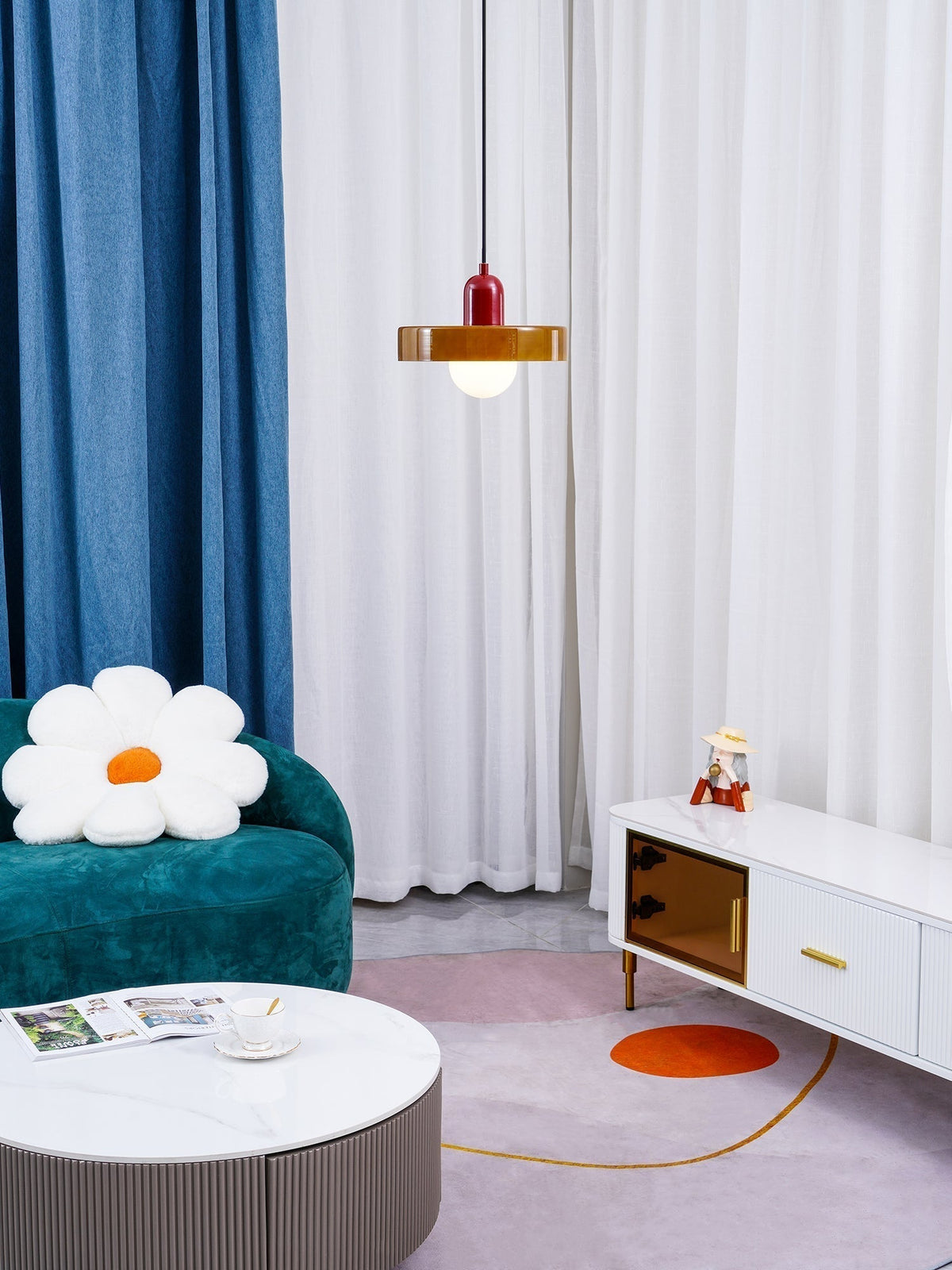 Celeleon glazen hanglamp