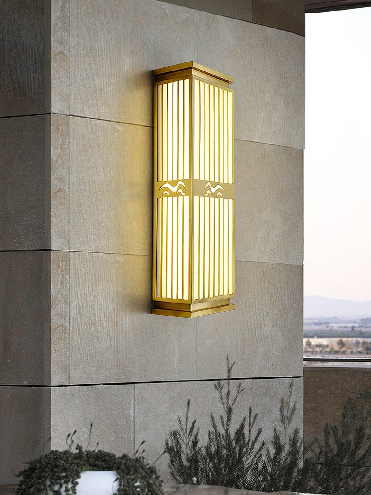 Aurirenne wandlamp messing oosters voor entree