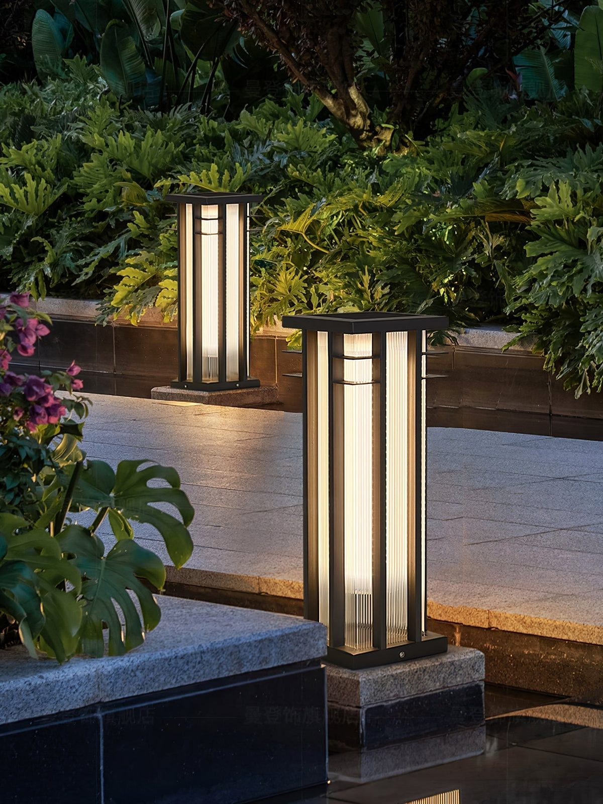 Strata dubbelas buitenwandlamp