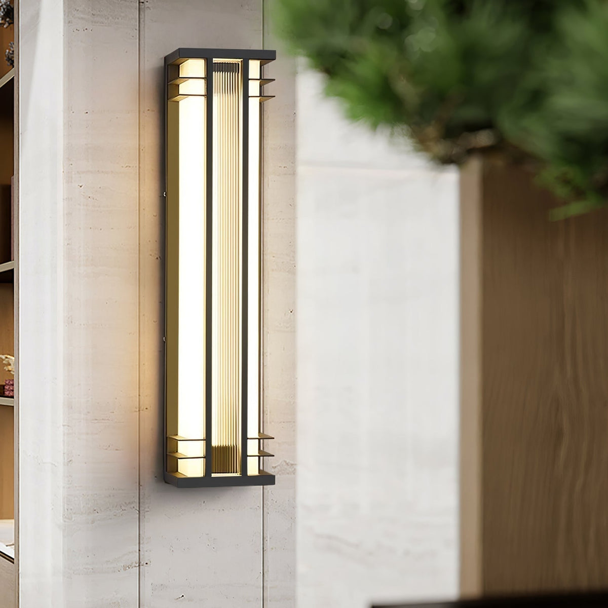 Nevenor unieke dubbele as buitenwandlamp
