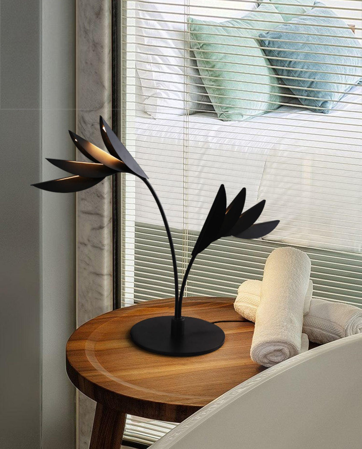 Palmara Art Deco tafellamp