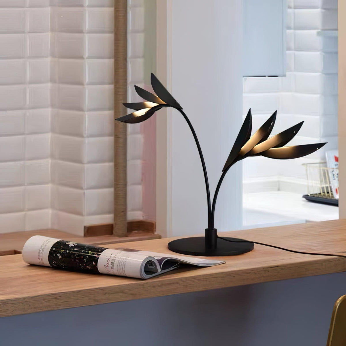 Palmara Art Deco tafellamp
