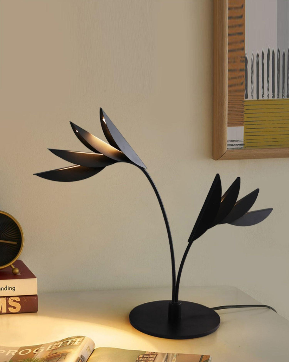 Palmara Art Deco tafellamp