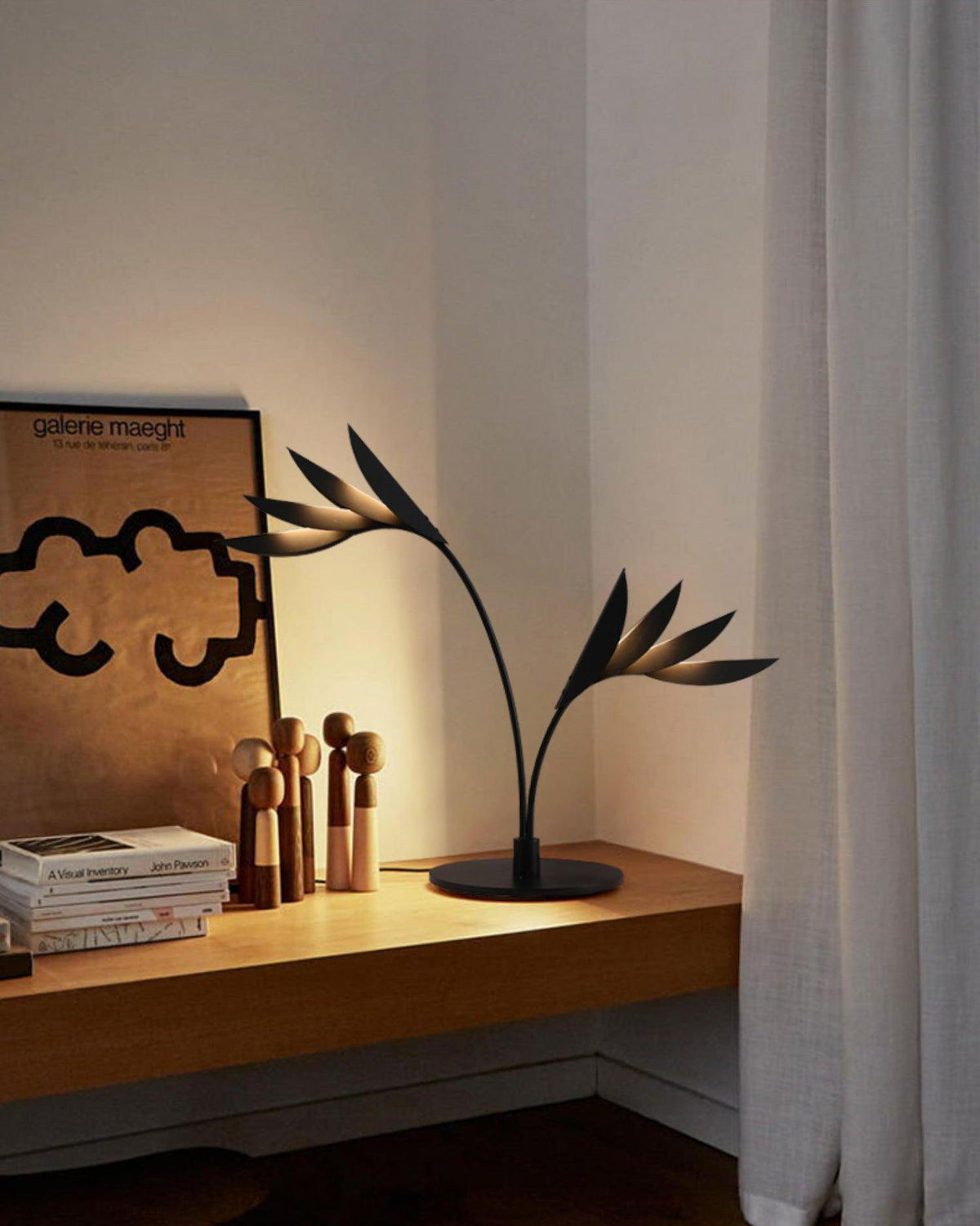 Palmara Art Deco tafellamp