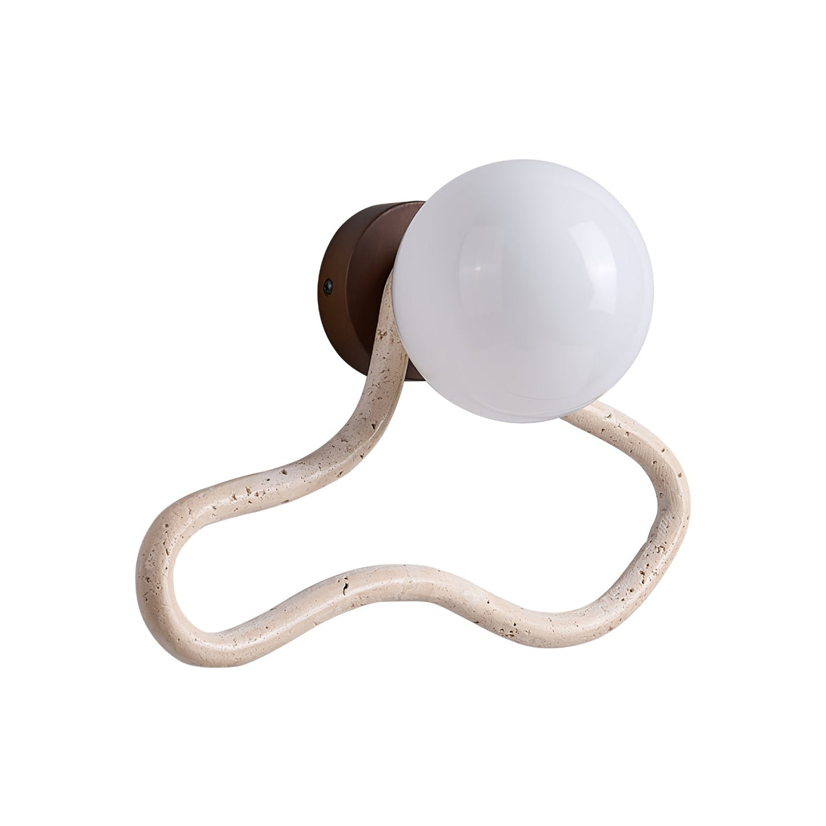 Meldox travertin wandlamp